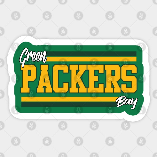 Green bay Packers Sticker by FootballBum